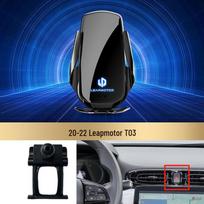 Leapmotor T03/C11+C01 Belaidis greito įkrovimo telefono laikiklis su išmaniąja indukcija automobilio oro išleidimo angai, navigacijai