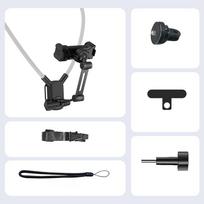 Silikoninis magnetinis greito atleidimo mobiliojo telefono laikiklis, pakabinamas ant kaklo telefono stovas, Magsafe kaklo laikiklis, telefono priedai