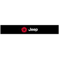 Automobilio priekinio stiklo lipdukai Priekinis ir galinis dekoratyvinis emblema Jeep Grand Cherokee Wrangler Renegade Compass Patriot Liberty