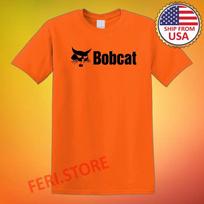 Bobcat traktorius Bob Cat Vyriškas Oranžinis Dydis S-5XL S