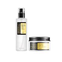 COSRX Snail Duo Bundle Set Advanced Snail 96 Mucin Essence & All-In-One Cream  for Intense Hydration and Repair