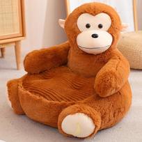 Dramblys Triušis Animacinis Beždžionė Augintinis Sofa Žaislas Rožinė Kiaulė Tingus Vaikas Mažas Sofos Krėslas Monkey