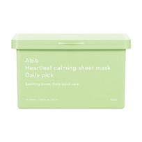 [Abib] Heartleaf Calming Sheet Mask Daily Pick 350ml 30EA
