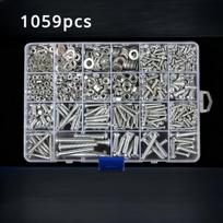 Nerūdijančio plieno varžtų rinkinys, 1059 vnt