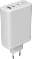 Įkroviklis nešiojamam kompiuteriui CANYON charger CU140ACC GaN 150W 3xPD 1xQC EU White