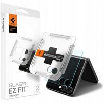 Grūdintas stiklas telefonui skaidrus 2 vnt. Samsung Galaxy Z Flip 7 Spigen