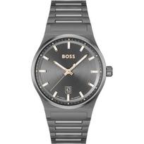 Laikrodis - Hugo Boss - 1514078 - Nerūdijantis plienas - Pilkas silikonas - Analoginis