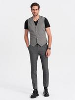 Liemenė vyrams Ombre Clothing 124329-7, pilka