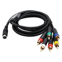 Jungiamasis kabelis N64 RGB MOD+SCART/RGBS į YCBCR/S-Video keitiklis+RGB kabelis N64 NTSC konsolėms RGB modulis