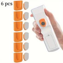 Universalus magnetinis pultelių laikiklis sieninis tvirtinimas ,  Oranžinė