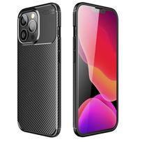 Juodas dėklas Carbon Black Xiaomi Redmi 14C 4G Redmi A4 POCO C75 telefonams