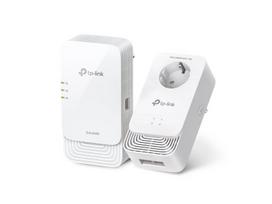 TP-Link | PGW2440 KIT V1 - Wi-Fi 6 Kit - powerline adapter kit - Wi-Fi 6 - wall-pluggable | 1428Mbps