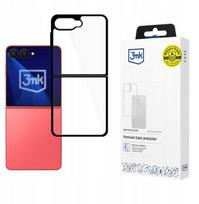 3MK SATINO ŠARVUOTAS DĖKLAS + ATLENKIAMAS DĖKLAS, SKIRTAS „SAMSUNG GALAXY Z FLIP 7“ TELEFONUI.