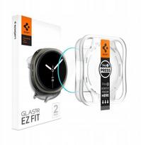 Grūdintas stiklas laikrodžiui Samsung Galaxy Watch 8 40 mm, skaidrus, Spigen