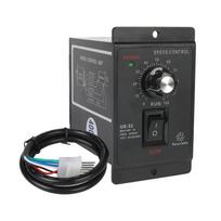 Greičio tikslaus nustatymo reguliatorius AC variklio greičio valdiklis 50/60Hz 400W AC 220V Sukimosi pirmyn/atgal indikatoriaus lemputė Variklio sūkių reguliatorius Valdymo blokas 1 pcs