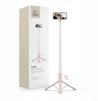 Asmenukių lazda ("Selfie sticks") TECH-PROTECT L09S BLUETOOTH SELFIE STICK TRIPOD PINK