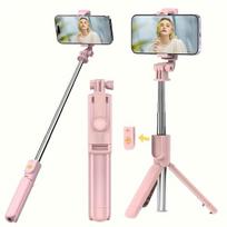 Telefono laikiklis Savaiminis Trikojis 360° Ištraukiamas Telefono Laikiklis Vlogui/Selfiams/Vaizdo Transliacijoms