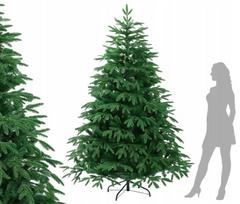 Dirbtinė PE Kaukazo Kalėdų eglė, 220 cm