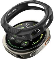 Dėklas laikrodžiui juodas silikoninis apsauginis Samsung Galaxy Watch 8 44mm Spigen