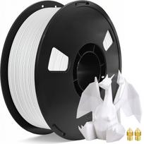 PLA 3D spausdinimo filamentas 1.75mm,  1 kg baltos spalvos
