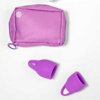 Lola Toys Tampony-Menstrual Cups Kit Natural Wellness Tulip