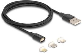USB Ladekabel Set Magnetisch 3 in 1 8Pin Lighting USBMB/T-C