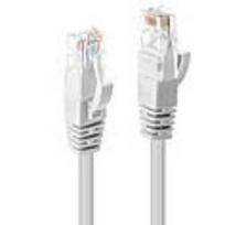 Tinklo Kabelis - LINDY Cat.6 U/UTP Tinklo Kabelis, RJ45, M/M, 250MHz, 15 m, Baltas