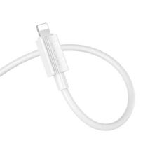 HOCO laidas Type-C į Lightning PD 27W X107 1 m baltas
