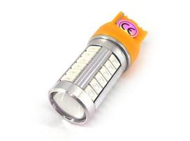Led lemputė MotoLEDy T7440, W21W LED 7440 12V 1000lm  CANBUS märgutuli USA oranž