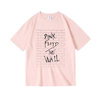 Pink Floyd Dark Side of The Moon Albumo Viršelis Marškinėliai Viršutiniai Drabužiai Vintage Vyrams Moterims Dydeli Medvilniniai Drabužiai Hip Hop Unisex Marškinėliai Drabužiai XL