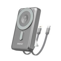 Atsarginis maitinimo šaltinis ("Power Bank") Pilkas 10000 mAh MagSafe išorinis akumuliatorius su stovu