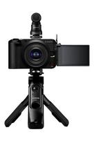 Skaitmeninis fotoaparatas Canon EOS R50 V - Digital camera - mirrorless - 24.2 MP - APS-C - 4K / 30 fps RF-S 14-30mm F4-6.3 IS STM PZ lens - Wi-Fi, Bluetooth - black