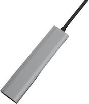 PLATINET MEDIA HUB USB-C TO 4X USB-A 3.2 GEN1 5Gbps 10W ALUMINIUM [46242]