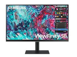Samsung ViewFinity S8 S27B800TGU | S80TB Series LED monitor | 27" | 3840 x 2160 4K UHD (2160p) @ 60 Hz | IPS | 350 cd/m² | 1000:1 | HDR10 | 5 ms | HDMI, 2xThunderbolt 4 | Black