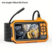 Pramoninis endoskopas su ekranu, Oranžinė 100 cm / 39,4 colio