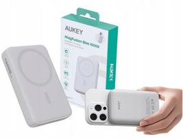 Atsarginis maitinimo šaltinis ("Power Bank") PB-MS04 White Qi2 PowerBank | 10000mAh | 20W | MagSafe PD