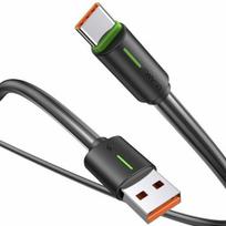 USAMS USB-C LAIDAS 3A YU SERIJOS 1M GREITAM „ANDROID“ TELEFONŲ ĮKROVIMUI