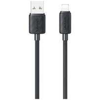 USAMS USB-A - LIGHTNING KABELIS 2.4A, SKIRTAS APPLE IPHONE 1M, GREITAS