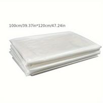 5 vnt. Didelės Skaidrios Plastikinės Saugojimo Maišai , 5 vnt 100,0cm*119,99cm