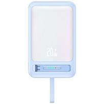 Atsarginis maitinimo šaltinis ("Power Bank") Powerbank USAMS XM Series CD219 10000mAh Magnetic Wireless niebieski