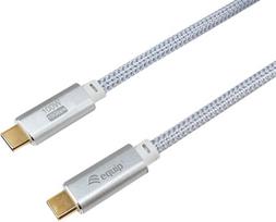 Equip 128360 kabel USB USB 3.2 Gen 2 (3.1 Gen 2) 3 m USB C Biały