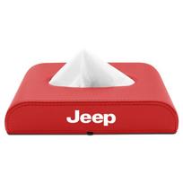 1Pcs Car Tissue Box Holder Armrest Box Storage Case Car Accessories for Jeep Compass Gladiator Grand Cherokee Accessory Renegade Wrangler juoda