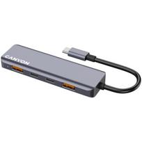 Canyon Ds-18 Usb-c Hub 5-in-1, Pilkos spalvos