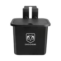 1 vnt. automobilio pakabinamas šiukšliadėžės dėklas, sėdynės nugarėlės laikymo dėžutė, telefono laikiklio kabliukas Dodge SRT Charger Ram Caravan Journey 1500 Durango Challeager NITRO juoda