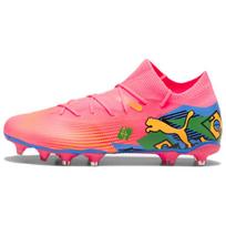 Neymaras jaunesnysis. x Puma Future 7 Match FG AG Copa América Paketas Vyriški sportbačiai Pink Sunset-Glow Black 107840-01 44