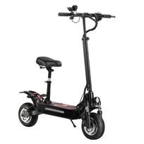 Elektrinis paspirtukas Boyueda 10  1600Wx2 variklis City Escooter 52V 19AH Didžiausias nuotolis 70Km Juodas Q7 Pro juoda