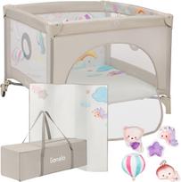 LIONELO maniežas MILLE PLUS, Grey/Beige