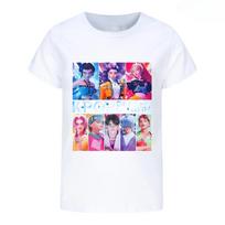 KPop Demonas Medžiotojai Vaikų Drabužiai Mada Animacinis Marškinėliai Juokingi Trumpomis Rankovėmis Y2K Viršutiniai Drabužiai Berniukams Mergaitėms Manga Marškinėliai 110