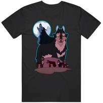 The Owl House Hunter's Mystical Wolf T Shirt 4XL black