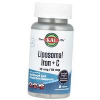 Liposominis Geležis ir Vitaminas C, Liposomal Iron + C, KAL 30kaps (36424080) 30vcaps